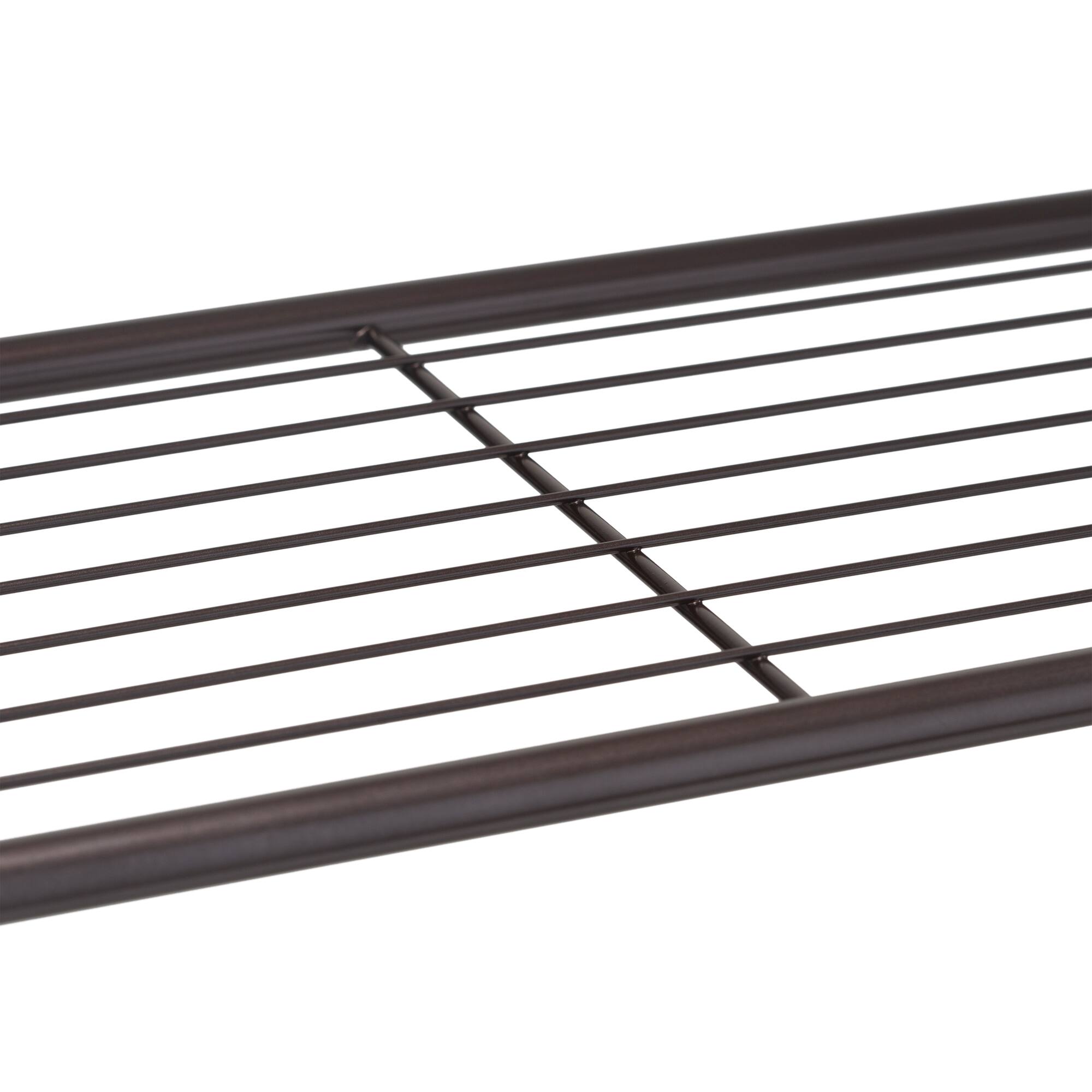 Organize It All 30" Belgium Oil Rubbed Bronze 3-Tier Shelving Tower